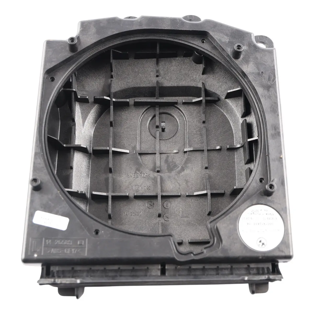 BMW E60 E61 Stereo System Central Bass Floor Subwoofer Housing Left N/S 6919353