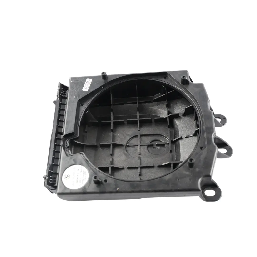 BMW E60 E61 Stereo System Central Bass Floor Subwoofer Housing Left N/S - SKU 6919353-1 - Part number 6919353