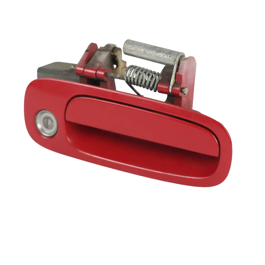 Exterior Door Handle Front Right O/S Super Red - 3P to Toyota Celica T23 with Part number 6921020370D0 Toyota Celica T23 Exterior Door Handle Front Right O/S Super Red - 3P - SKU 6921020370D0-SUR - Part number 6921020370D0