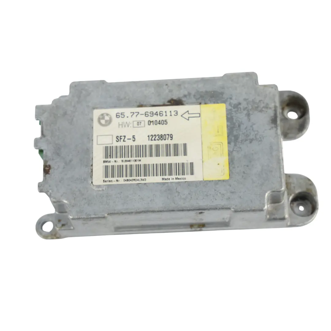 BMW E60 E61 E63 Modulo Aria Centralina Sensore Centrale Veicolo - SKU 6946113 - Numero di parte 6946113