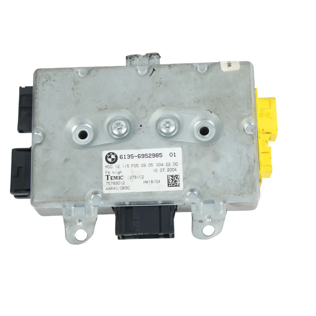 Módulo Control Puerta Delantera Conductor para BMW E60 E61 E63 E64 con número de pieza 6952985 BMW E60 E61 E63 E64 Módulo Control Puerta Delantera Conductor - SKU 6952985-1 - Número de pieza 6952985