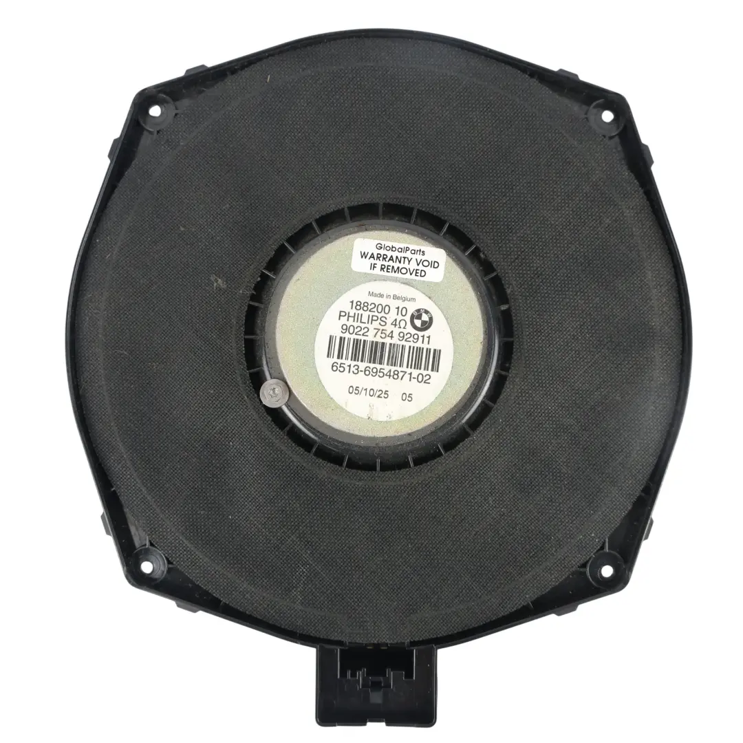 BMW E87 E87 LCI E90 E91 E92 Haut-parleur Central Basses Gauche - SKU 6954871-1 - Numéro de pièce 6954871