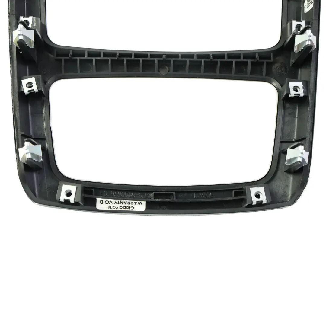 BMW E93 Cover Console Centrale Pannello Cornice Argento - SKU 6960676 - Numero di parte 6960676