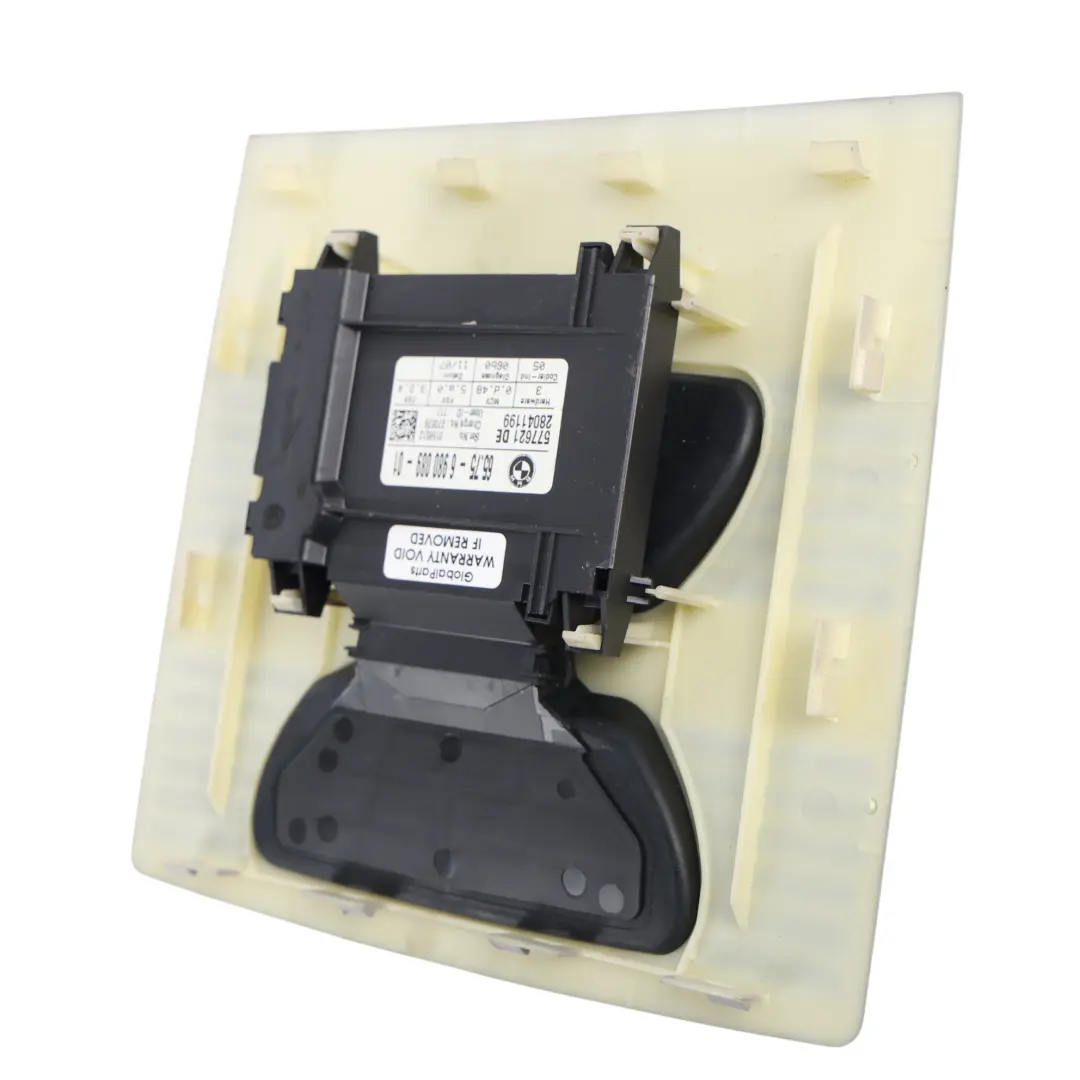 BMW E60 E61 Módulo Ultrasonidos Alarma Con Tapa Gris - SKU 6980089-2 - Número de pieza 6980089