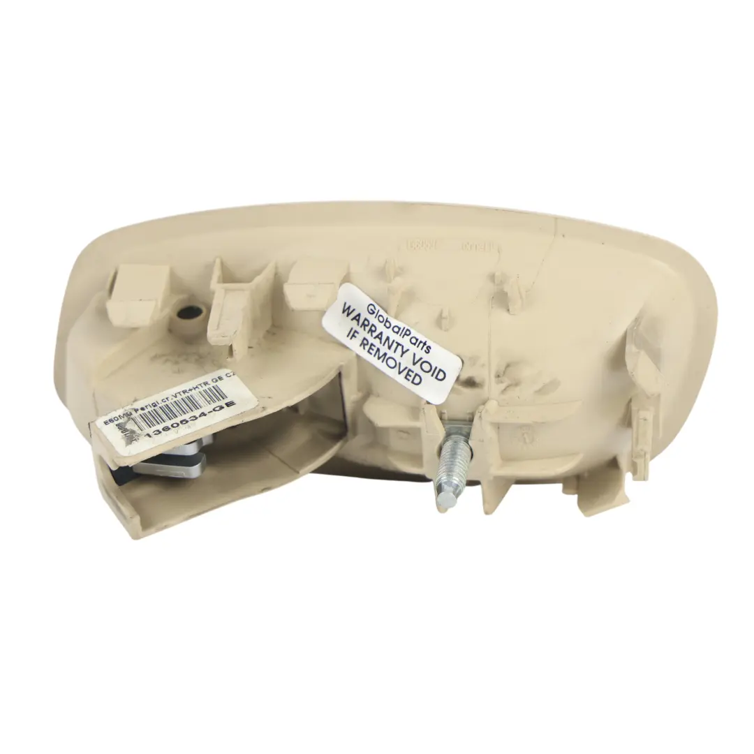 BMW E60 LCI Manija Puerta Interior Derecha Beige Crema Panel Puerta - SKU 6983740 - Número de pieza 6983740