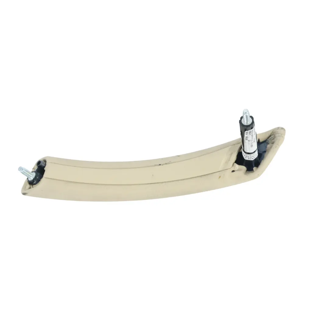 BMW E60 E61 LCI Front Door Inner Pull Handle Trim Beige Left N/S - SKU 6983869 - Part number 6983869