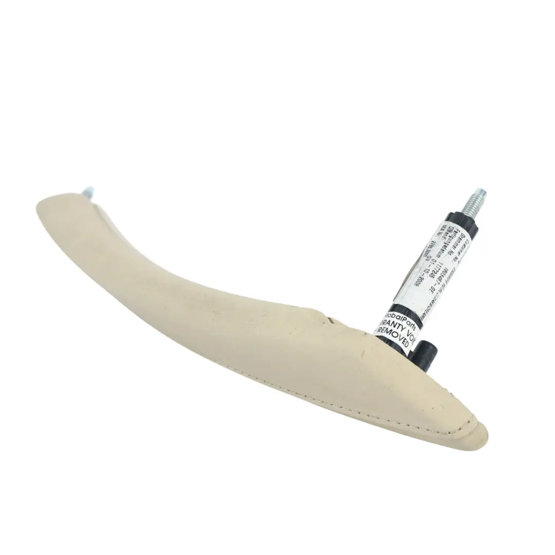 Manija Interior Puerta Delantera Beige Izquierda para BMW E60 E61 LCI con número de pieza 6983869 BMW E60 E61 LCI Manija Interior Puerta Delantera Beige Izquierda - SKU 6983869 - Número de pieza 6983869