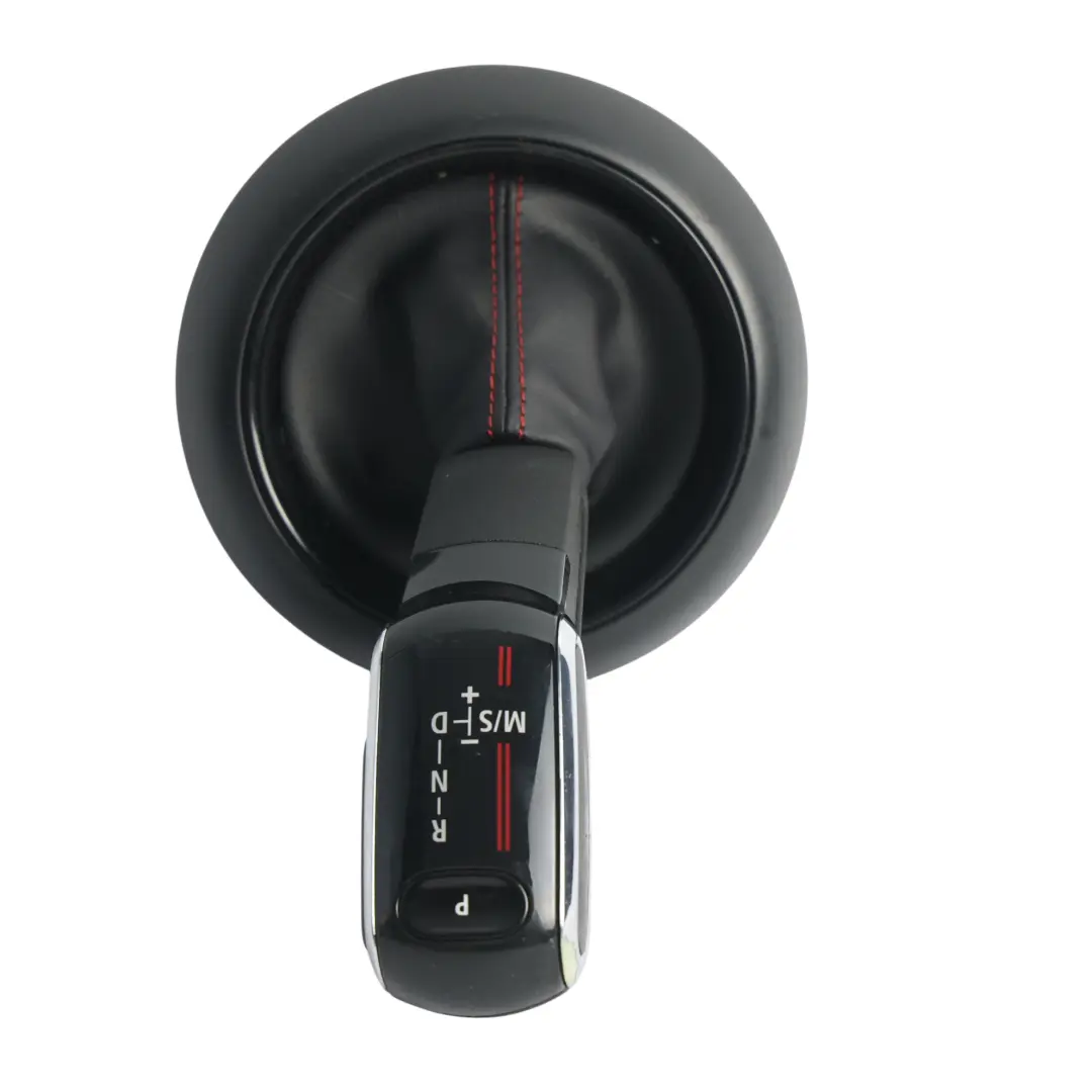 Selector Lever Black Leather Automatic to Mini Cooper F56 F57 Sport Gear with Part number 6991608 Mini Cooper F56 F57 Sport Gear Selector Lever Black Leather Automatic - SKU RHD-6991608 - Part number 6991608