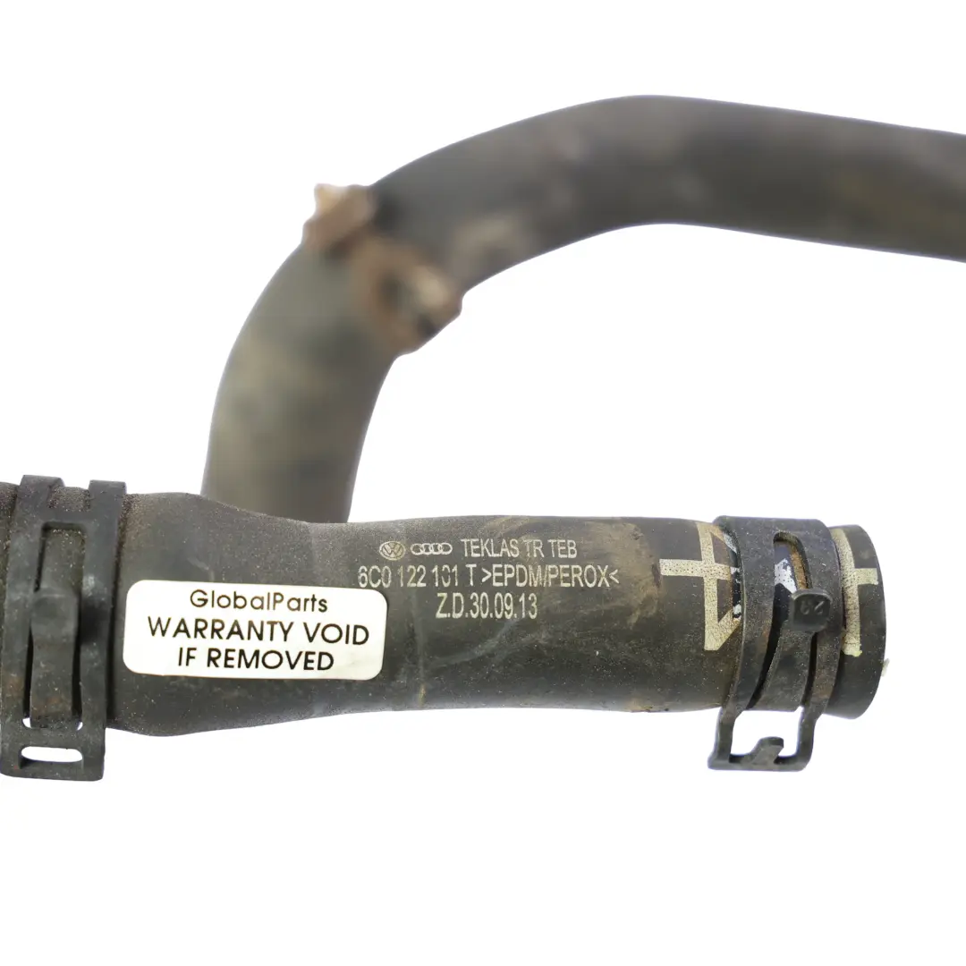 Tubo Manguera Refrigerante Motor 1.0 TFSI para Audi A1 8X VW Polo 6C con número de pieza 6C0122101T Audi A1 8X VW Polo 6C Tubo Manguera Refrigerante Motor 1.0 TFSI - SKU 6C0122101T - Número de pieza 6C0122101T
