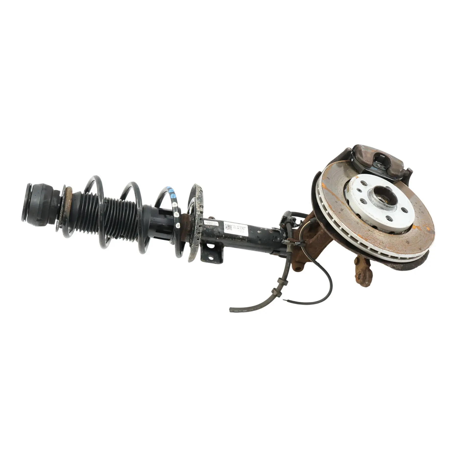 Audi A1 8X 1.0 Front Suspension Leg Shock Absorber Brake Disc Caliper Right O/S
