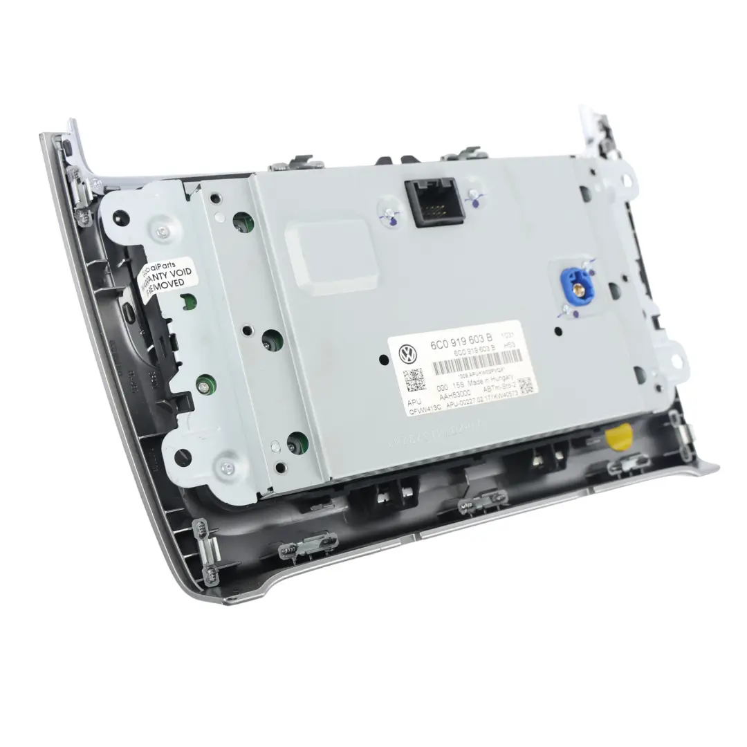 Radio Commande Navigation Multimédia Écran pour Volkswagen Polo 6C 6R à propos du numéro de pièce 6C0919603B Volkswagen Polo 6C 6R Radio Commande Navigation Multimédia Écran - SKU 6C0919603B-1 - Numéro de pièce 6C0919603B