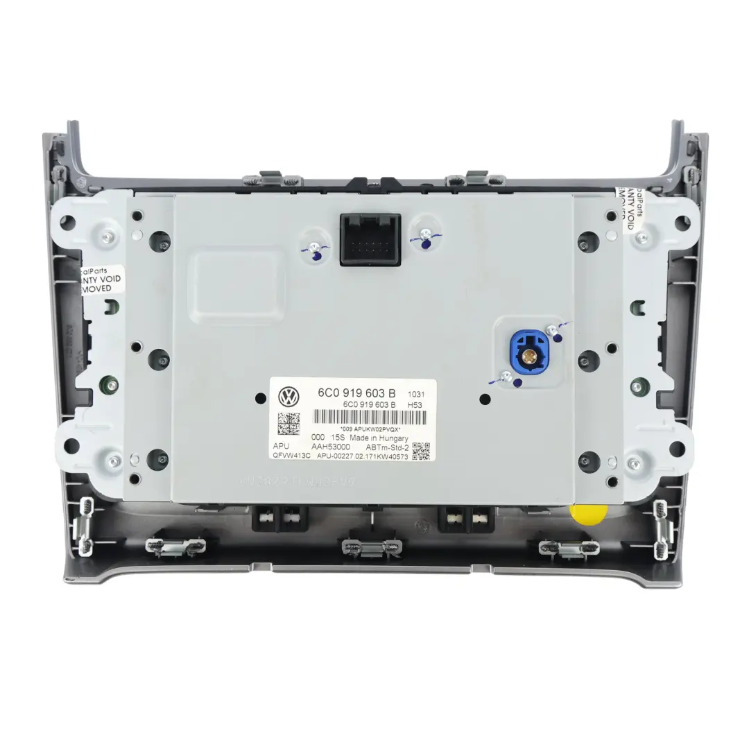 Volkswagen Polo 6C 6R Radio Commande Navigation Multimédia Écran - SKU 6C0919603B-1 - Numéro de pièce 6C0919603B