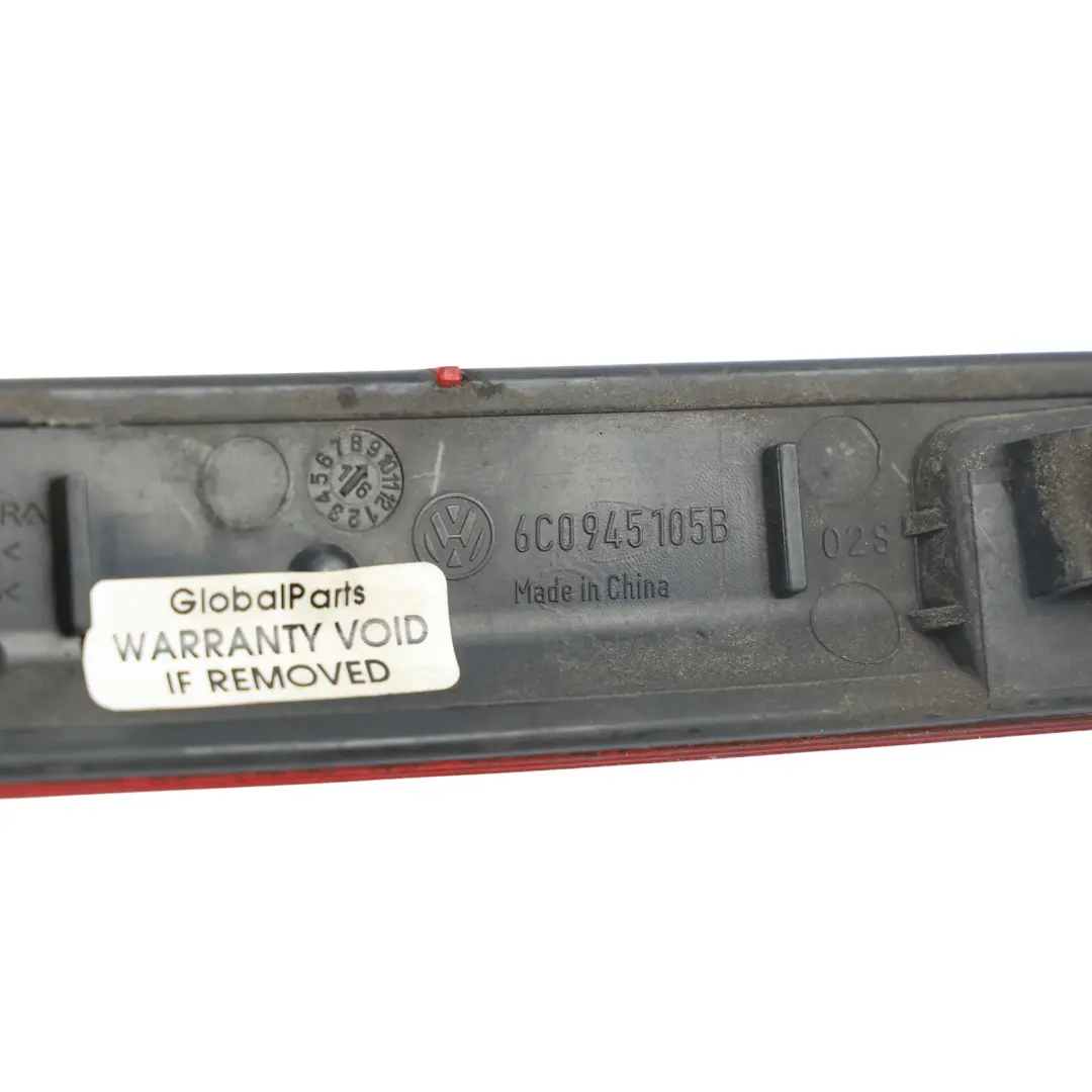 Volkswagen Polo 6C Catadiottro Paraurti Posteriore Sinistro - SKU 6C0945105B - Numero di parte 6C0945105B