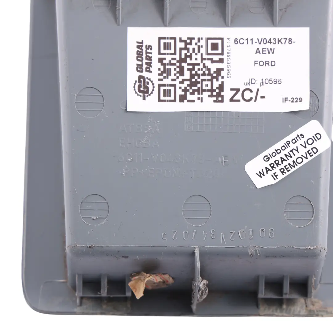 Ford Transit Mk7 Center Dashboard Storage Tray Cover Insert - SKU 6C11-V043K78-AEW - Part number 6C11-V043K78-AEW