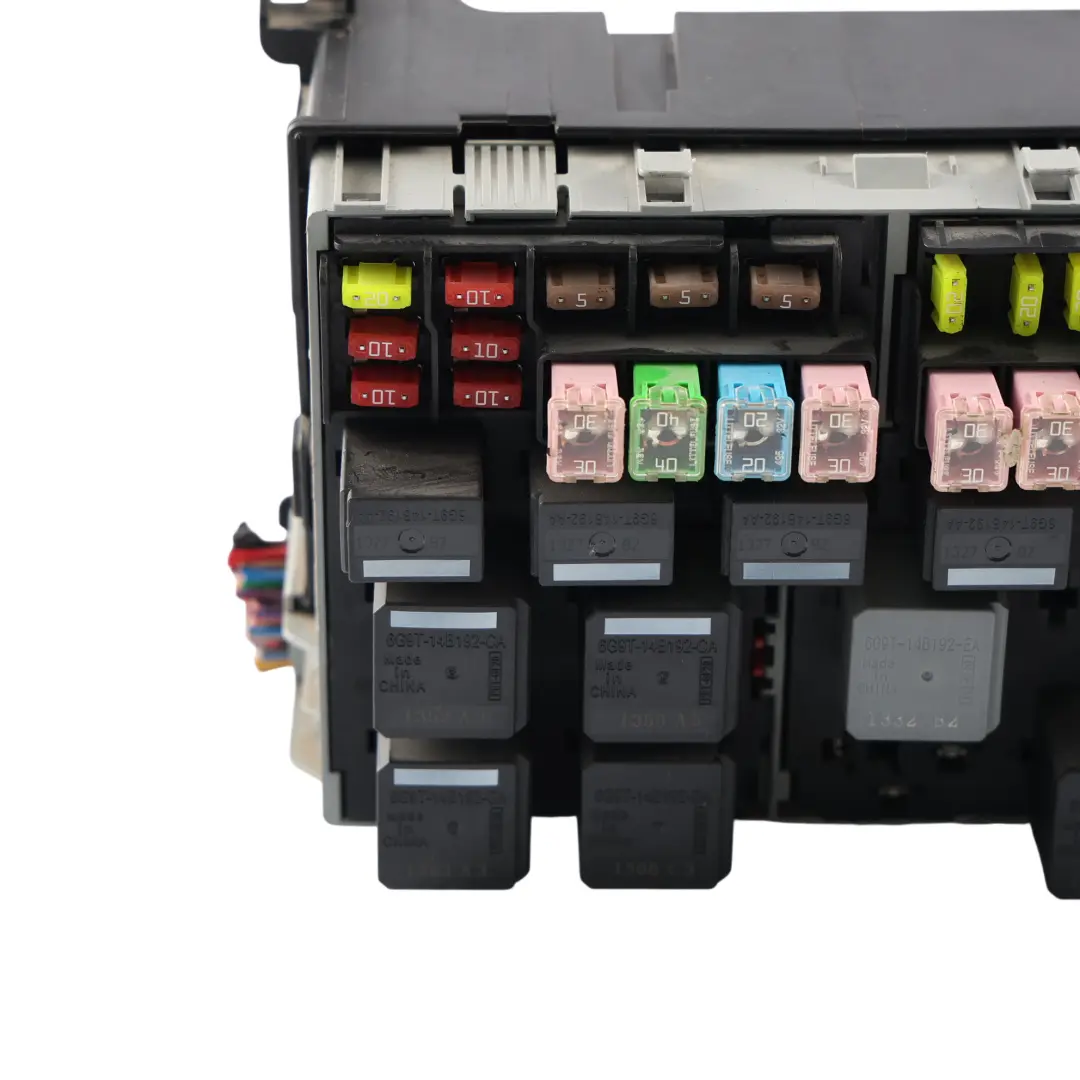 Fuse Box Relay Under Bonnet Control Module to Ford Transit Mk7 with Part number 6C1T-14A067-CB Ford Transit Mk7 Fuse Box Relay Under Bonnet Control Module - SKU 6C1T-14A067-CB - Part number 6C1T-14A067-CB