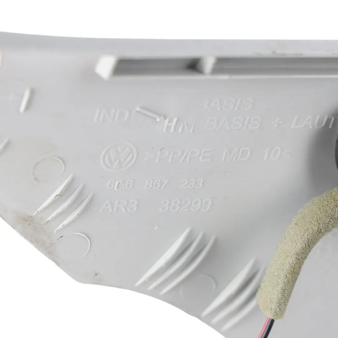 Volkswagen VW Polo 6C Column A Pillar Cover Front Left N/S Trim - SKU 6C6867233-1 - Part number 6C6867233