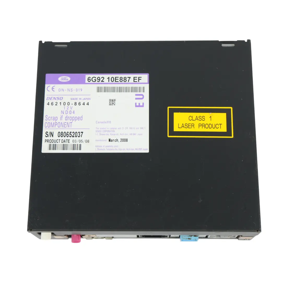 Unità Navigatore Satellitare DVD per Land Rover Freelander 2 con numero di parte 6G92-10E887-EF Land Rover Freelander 2 Unità Navigatore Satellitare DVD - SKU 6G92-10E887-EF - Numero di parte 6G92-10E887-EF