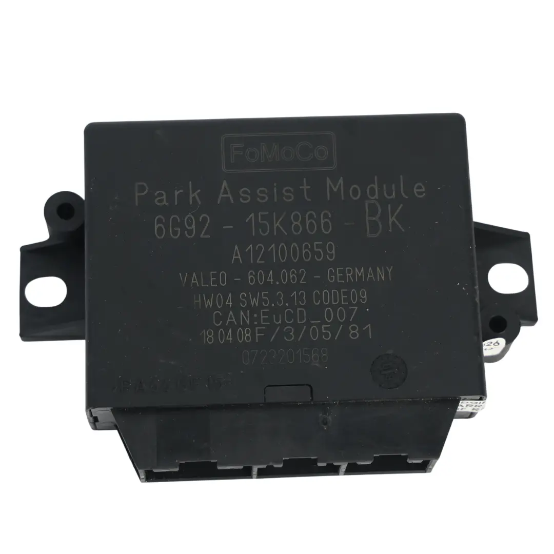 Land Rover Freelander 2 L359 Modulo Assistenza Parcheggio PDC - SKU 6G92-15K866-BK - Numero di parte 6G92-15K866-BK