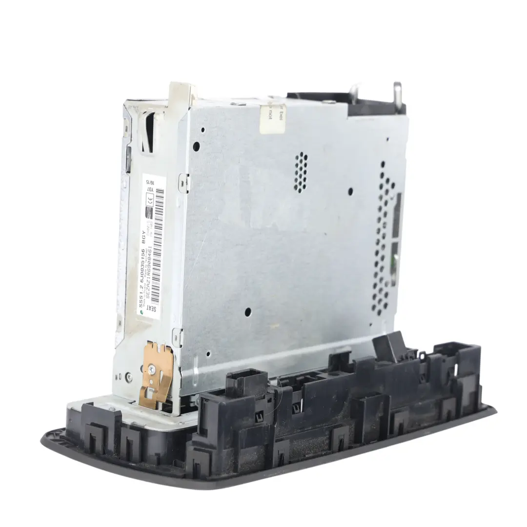 6J Unidad Multimedia Panel Interruptor Triángulo Emergencia para Seat Ibiza con número de pieza 6J0035156 Seat Ibiza 6J Unidad Multimedia Panel Interruptor Triángulo Emergencia - SKU 6J0035156-1 - Número de pieza 6J0035156