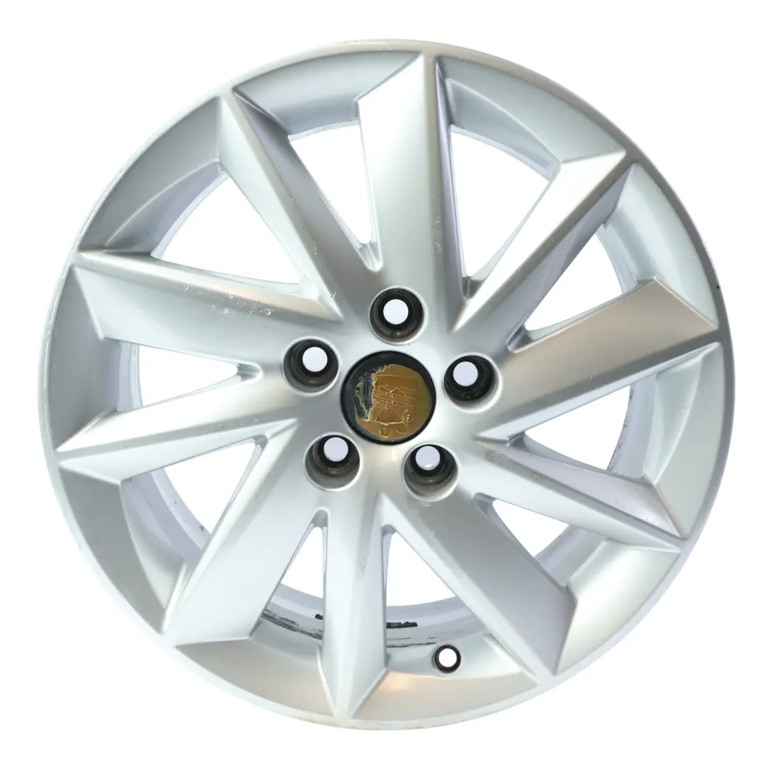 Seat Ibiza Mk4 Alloy Wheel Rim Silver 15" ET:38 6J - SKU 6J0601025M-4 - Part number 6J0601025M