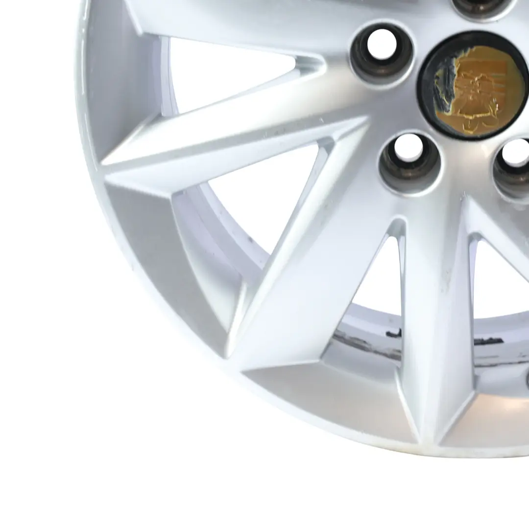 Mk4 Alloy Wheel Rim Silver 15" ET:38 6J to Seat Ibiza with Part number 6J0601025M Seat Ibiza Mk4 Alloy Wheel Rim Silver 15" ET:38 6J - SKU 6J0601025M-4 - Part number 6J0601025M