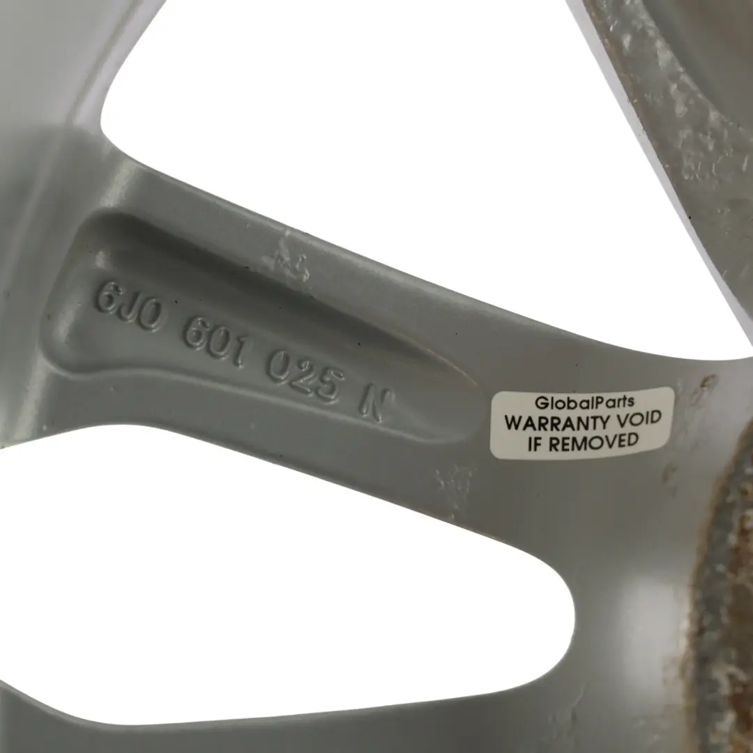 Seat Ibiza Mk4 6J Llanta Aleación 16" 7J ET:43 Plata Diamante - SKU 6J0601025N-SL1 - Número de pieza 6J0601025N