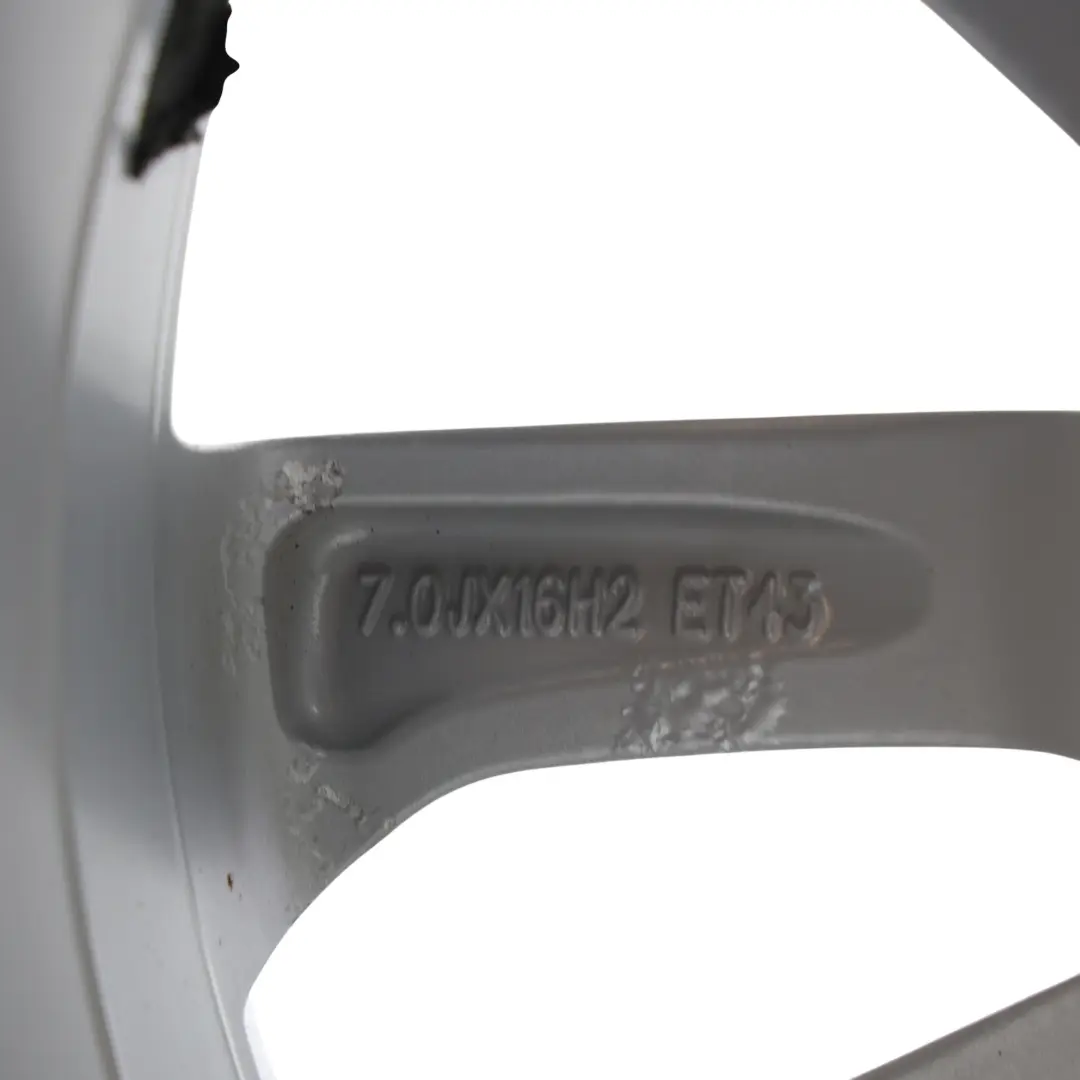 Seat Ibiza Mk4 6J Wheel Alloy 16" 10 Spoke 7J ET:43 Diamond Silver - SKU 6J0601025N-SL1 - Part number 6J0601025N