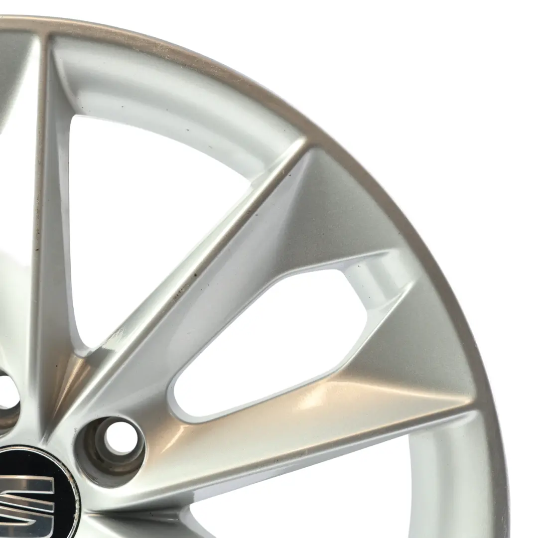Seat Ibiza Mk4 6J Wheel Alloy 16" 10 Spoke 7J ET:43 Diamond Silver - SKU 6J0601025N-SL1 - Part number 6J0601025N