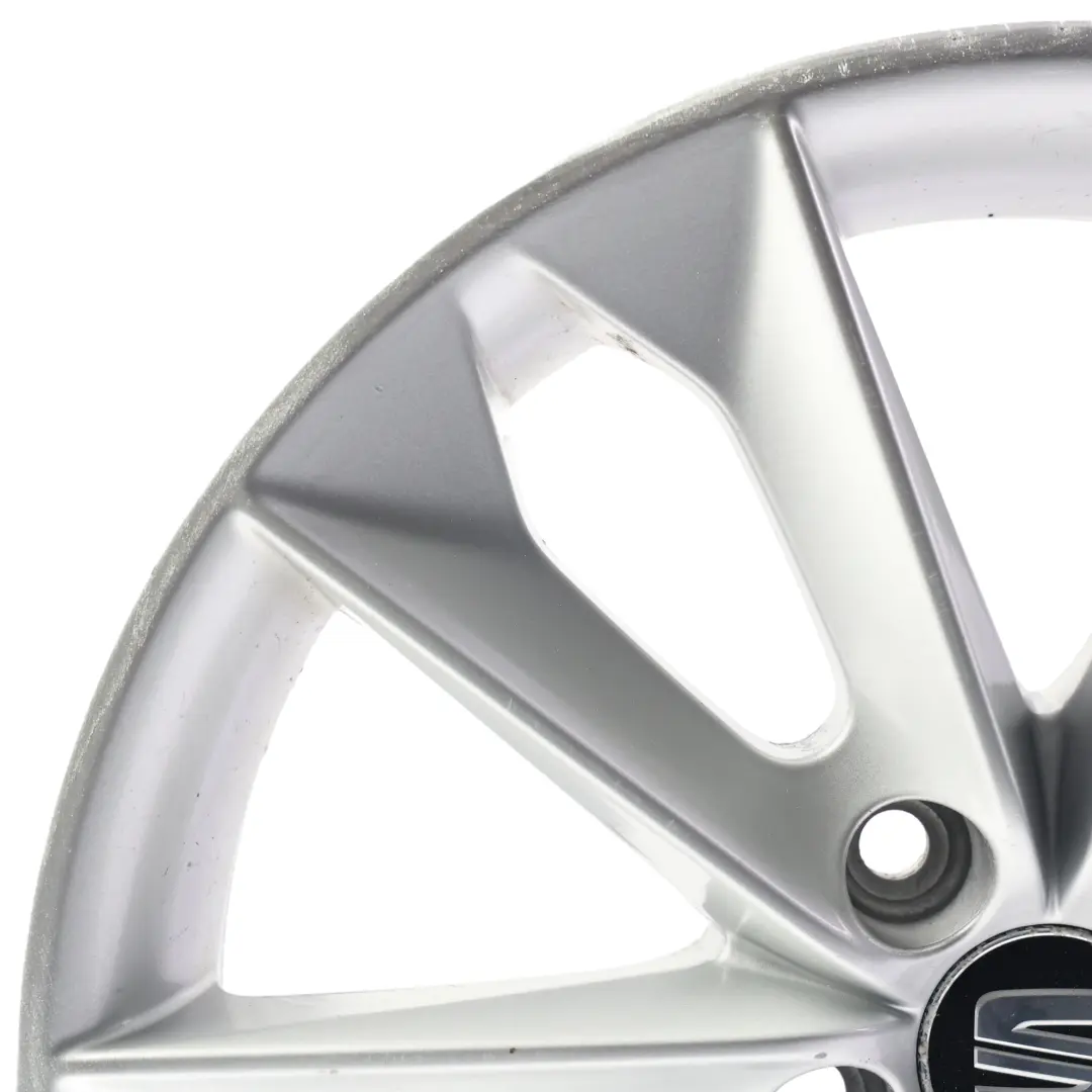 Seat Ibiza Mk4 6J Llanta Aleación 16" 7J ET:43 Plata Diamante - SKU 6J0601025N-SL2 - Número de pieza 6J0601025N