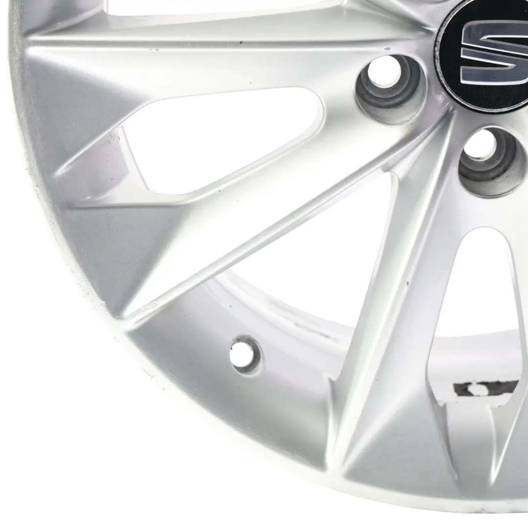 Mk4 6J Felga Aluminiowa 16" 7J ET:43 Diamond Silver do Seat Ibiza o numerze 6J0601025N Seat Ibiza Mk4 6J Felga Aluminiowa 16" 7J ET:43 Diamond Silver - SKU 6J0601025N-SL2 - Numer Części 6J0601025N