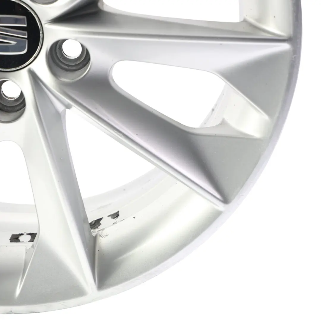 Mk4 6J Wheel Alloy 16" 10 Spoke 7J ET:43 Diamond Silver to Seat Ibiza with Part number 6J0601025N Seat Ibiza Mk4 6J Wheel Alloy 16" 10 Spoke 7J ET:43 Diamond Silver - SKU 6J0601025N-SL2 - Part number 6J0601025N
