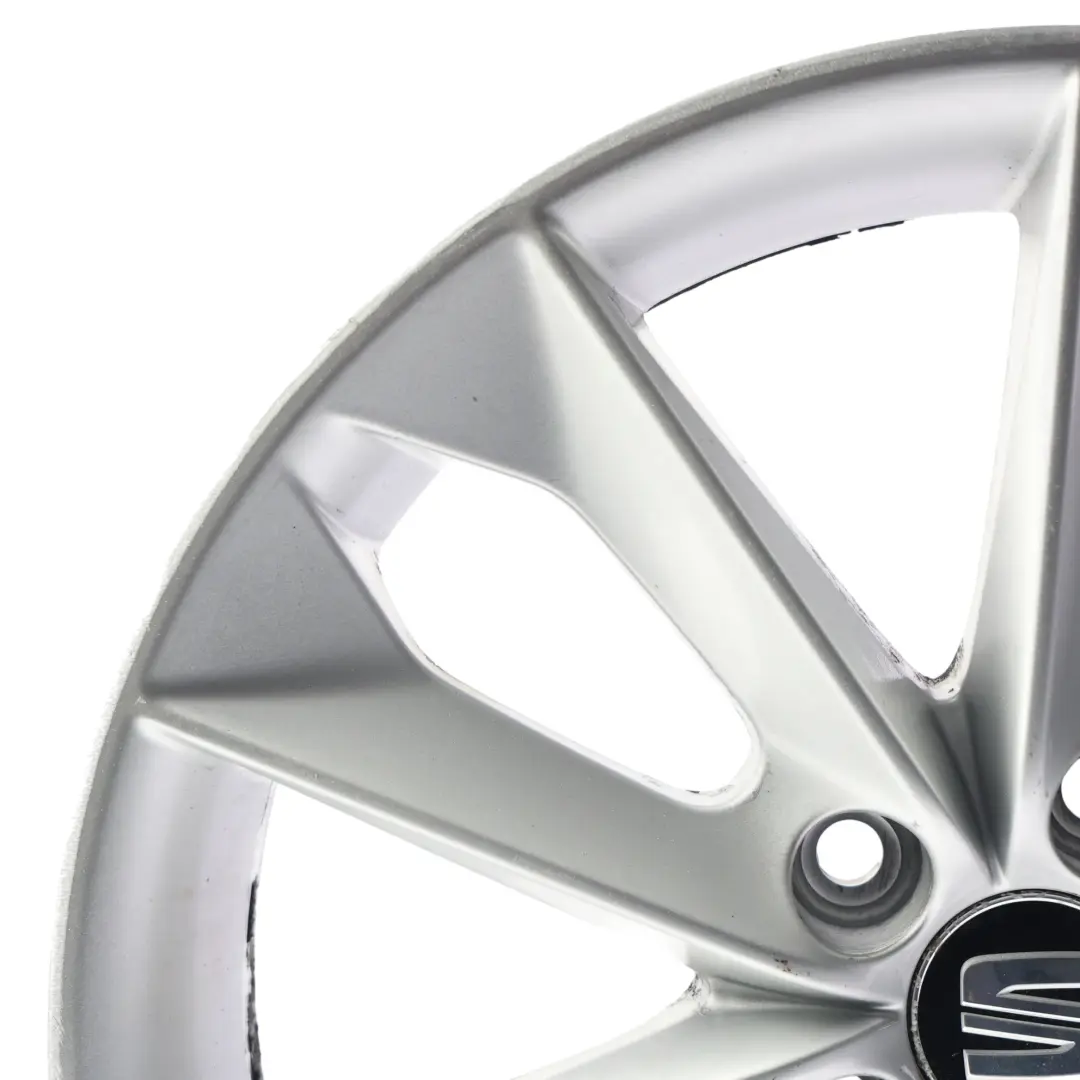 Seat Ibiza Mk4 6J Wheel Alloy 16" 10 Spoke 7J ET:43 Diamond Silver - SKU 6J0601025N-SL3 - Part number 6J0601025N