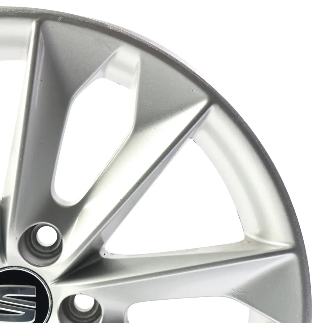 Seat Ibiza Mk4 6J Wheel Alloy 16" 10 Spoke 7J ET:43 Diamond Silver - SKU 6J0601025N-SL3 - Part number 6J0601025N