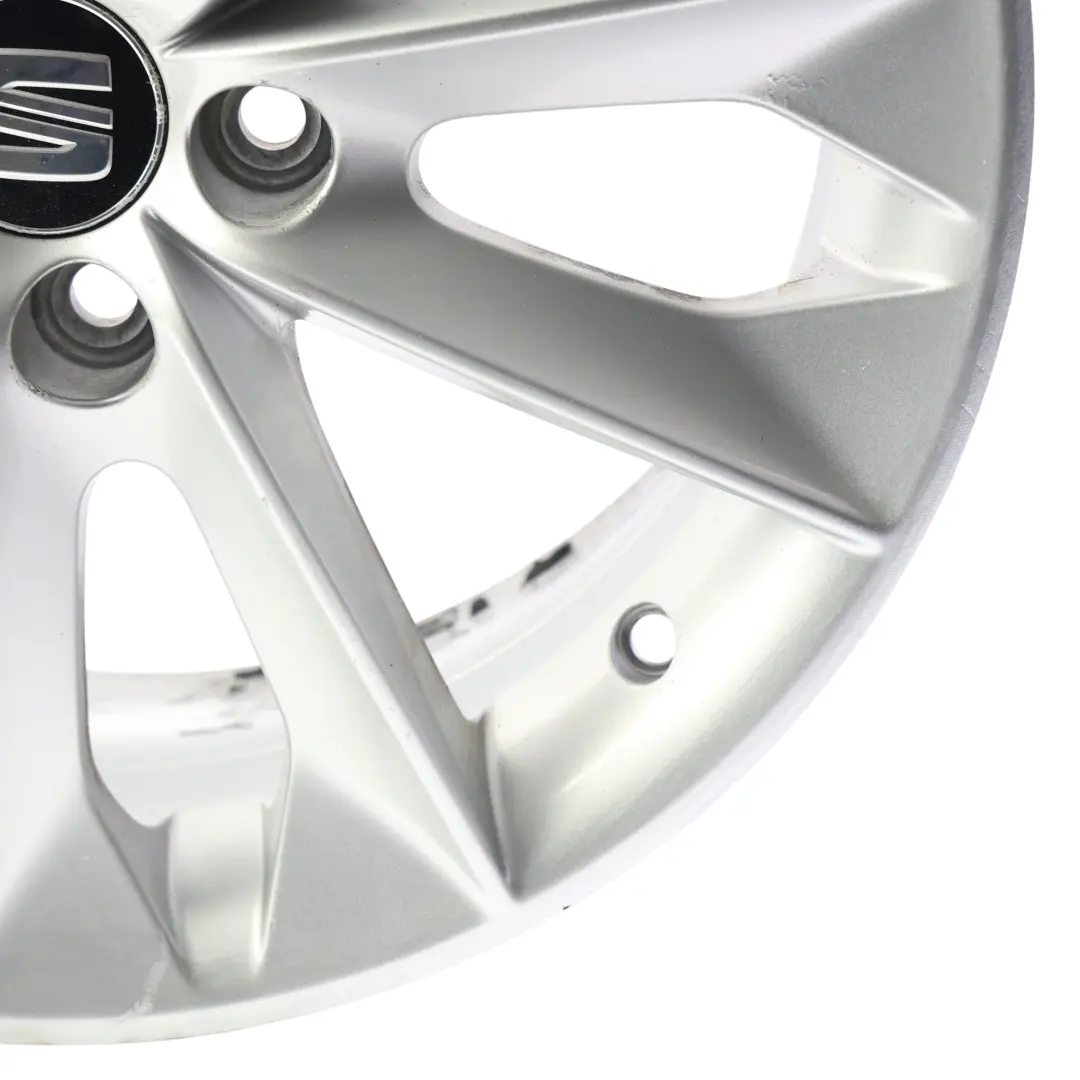 Seat Ibiza Mk4 6J Wheel Alloy 16" 10 Spoke 7J ET:43 Diamond Silver - SKU 6J0601025N-SL3 - Part number 6J0601025N