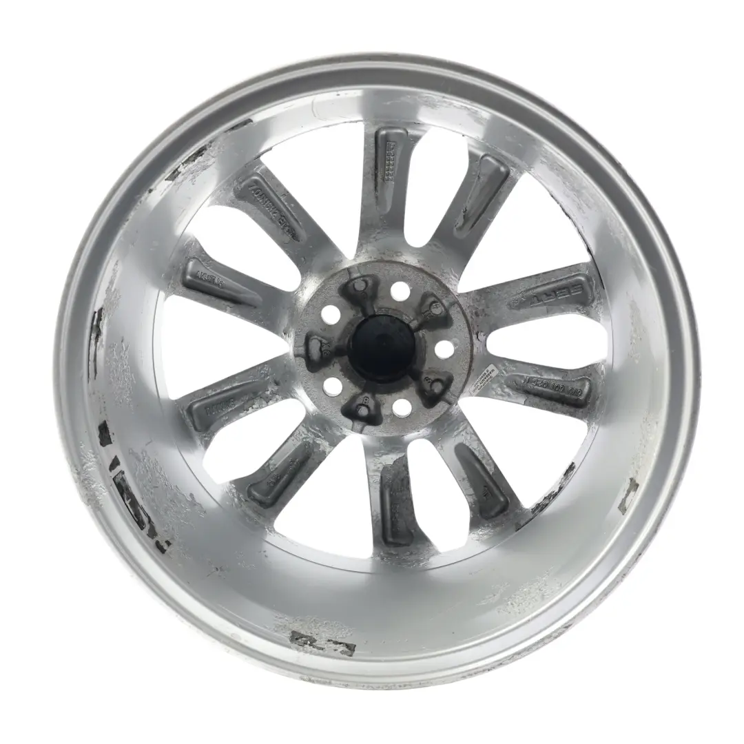 Seat Ibiza Mk4 6J Wheel Alloy 16" 10 Spoke 7J ET:43 Diamond Silver - SKU 6J0601025N-SL3 - Part number 6J0601025N