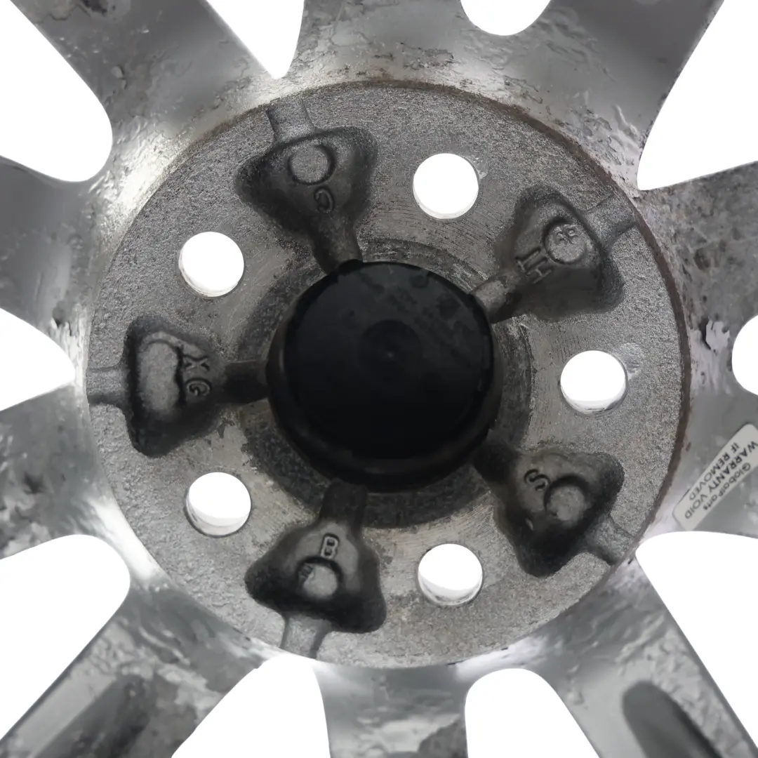 Seat Ibiza Mk4 6J Wheel Alloy 16" 10 Spoke 7J ET:43 Diamond Silver - SKU 6J0601025N-SL3 - Part number 6J0601025N