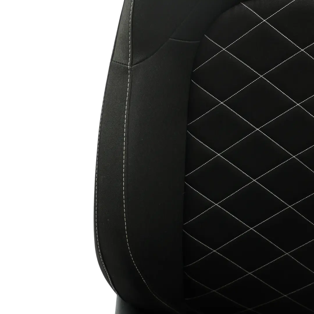 6J Cupra Asiento Delantero Izquierdo Tela Negra Costura Blanca para Seat Ibiza con número de pieza 6J0881805BR Seat Ibiza 6J Cupra Asiento Delantero Izquierdo Tela Negra Costura Blanca - SKU 6J0881805BR-1 - Número de pieza 6J0881805BR
