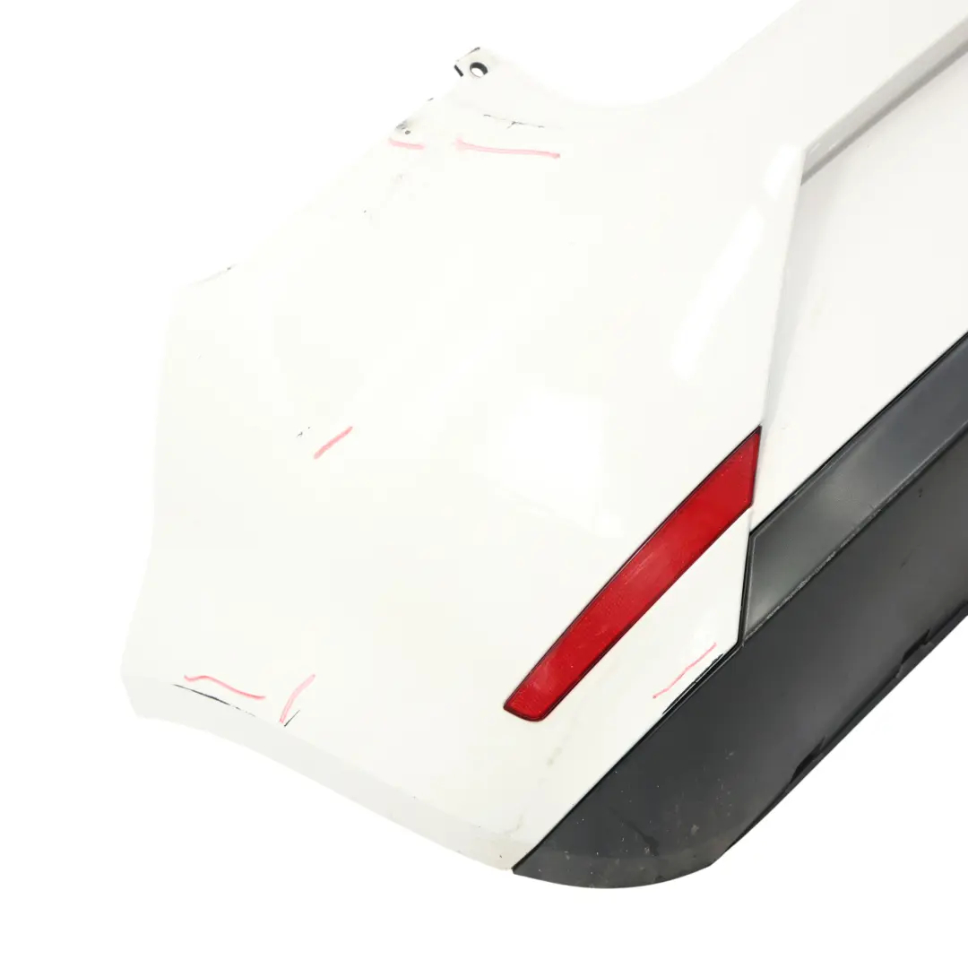 Seat Ibiza Mk4 6J Rear Bumper Panel Cover Trim Candy White - B9A - SKU 6J3807421E-CAN - Part number 6J3807421E