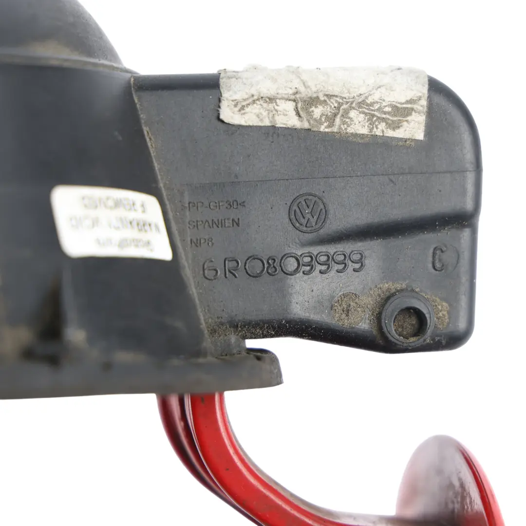 Volkswagen Polo 6R Tapa Depósito Combustible Cubierta Rojo Flash P3G - SKU 6J3809905D-FLRE - Número de pieza 6J3809905D