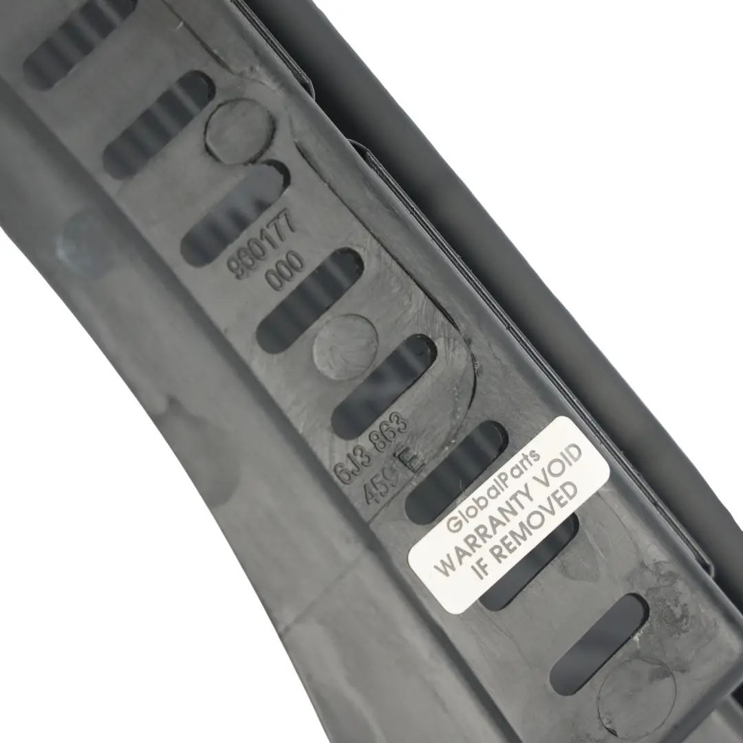 Seat Ibiza 6J Heckklappe Schloss Träger Abdeckung Verkleidung Schwarz - SKU 6J3863459E - Teilenummer 6J3863459E