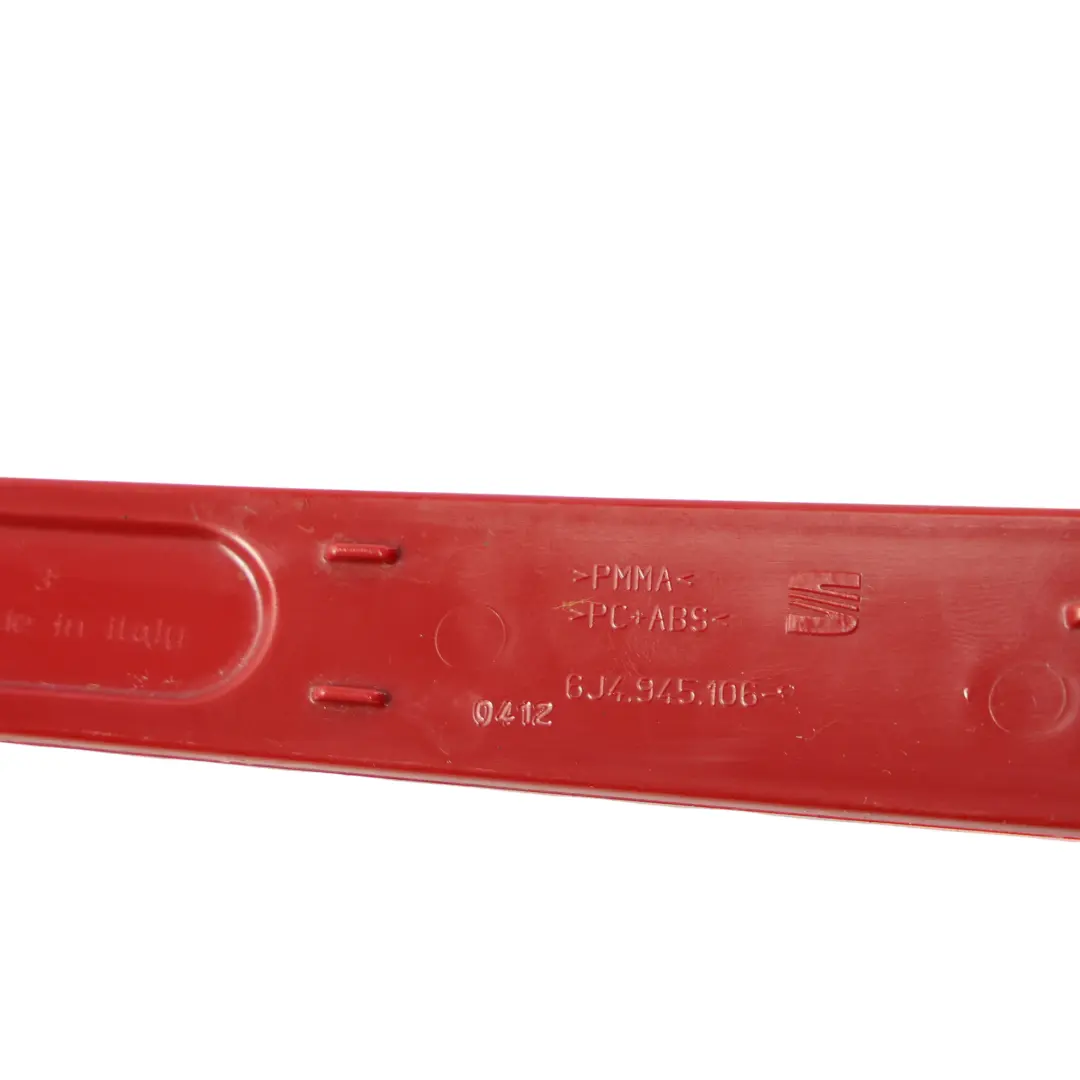 Mk4 6J Reflector Parachoques Trasero Lente Roja Derecho para Seat Ibiza con número de pieza 6J4945106 Seat Ibiza Mk4 6J Reflector Parachoques Trasero Lente Roja Derecho - SKU 6J4945106 - Número de pieza 6J4945106