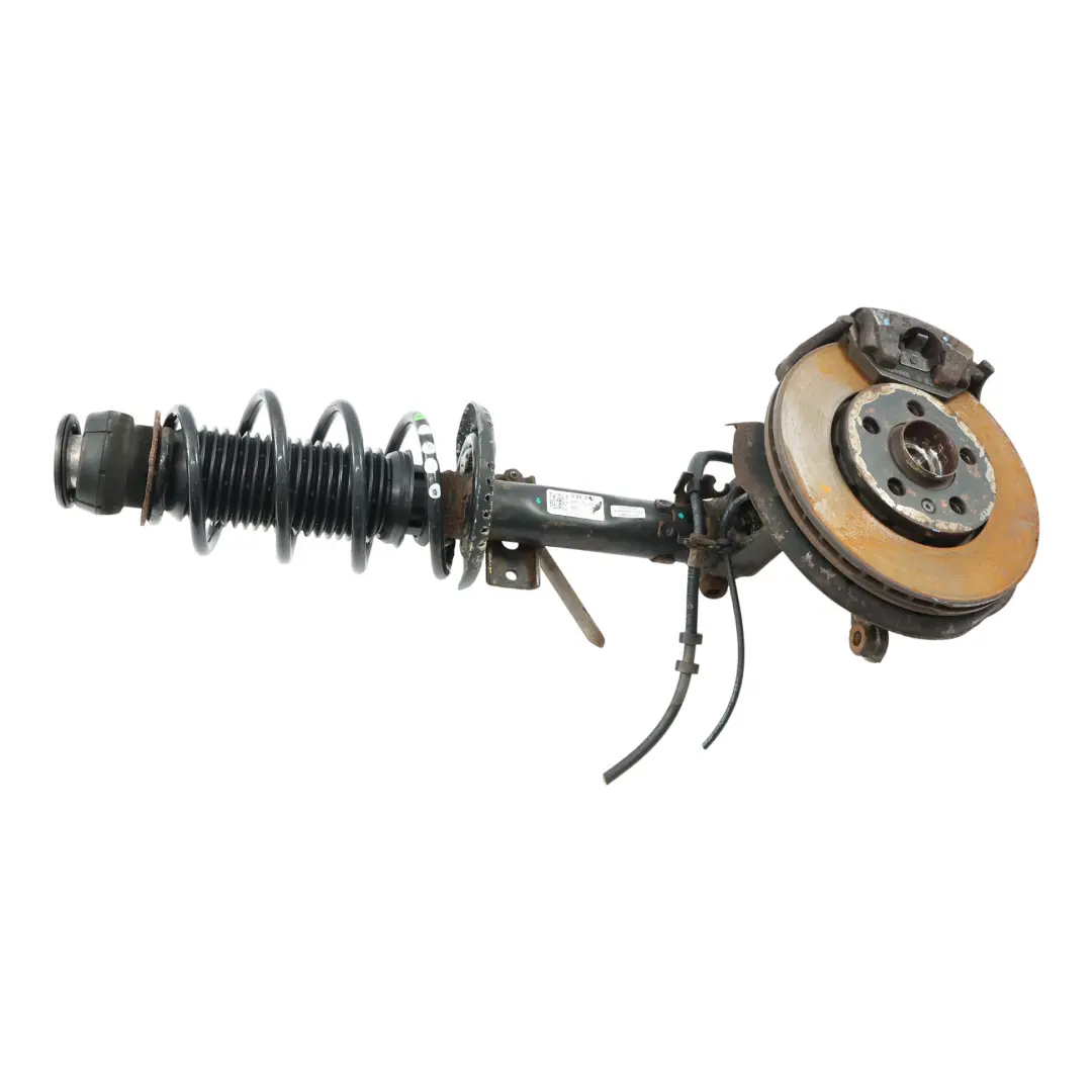 Seat VW Polo 6c 1.2 Avant Droit Jambe Suspension Amortisseur Disque Frein Étrier - SKU 6Q0407256AC-4 - Numéro de pièce 6Q0407256AC