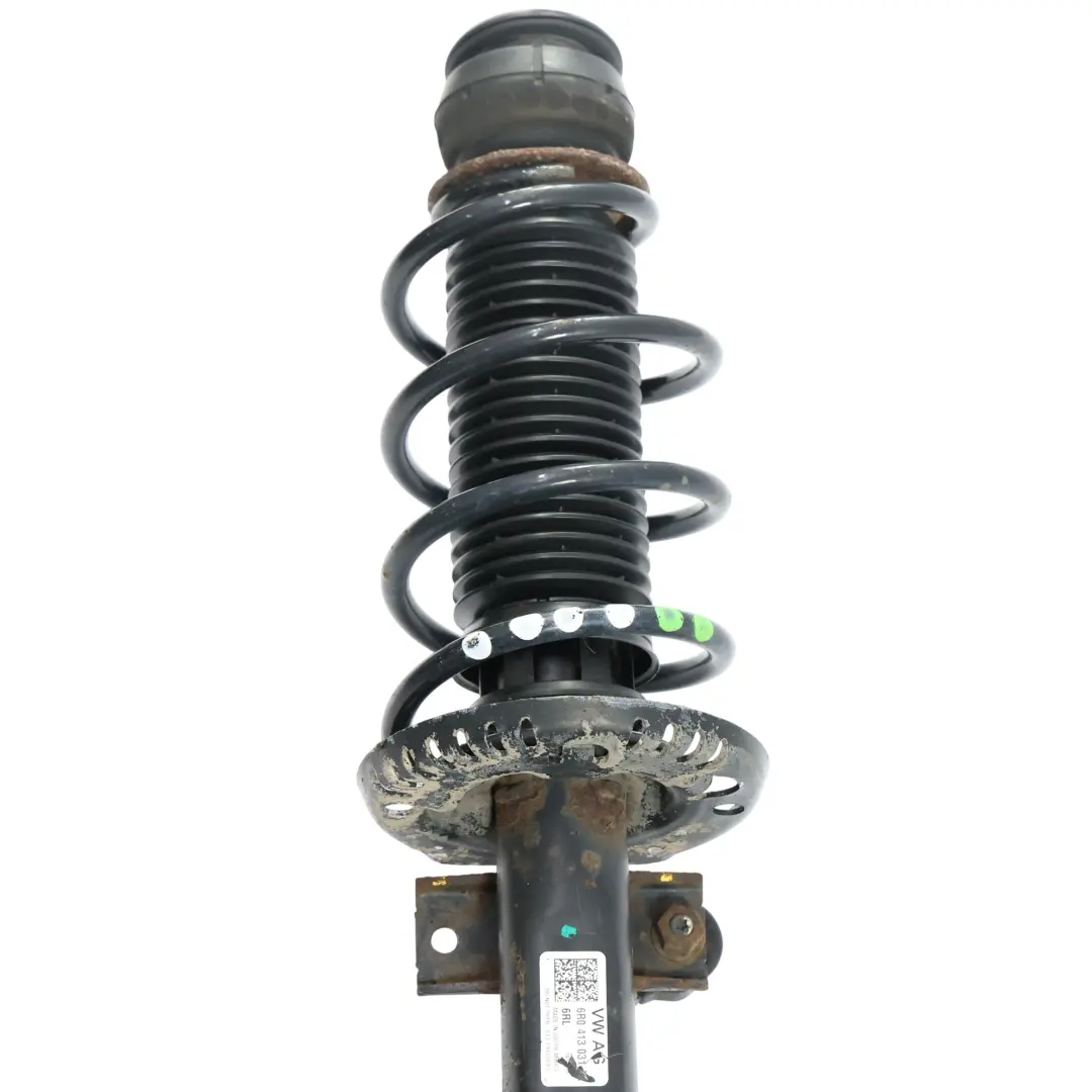 Seat VW Polo 6c 1.2 Avant Droit Jambe Suspension Amortisseur Disque Frein Étrier - SKU 6Q0407256AC-4 - Numéro de pièce 6Q0407256AC
