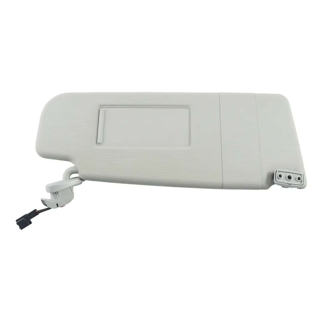 Volkswagen Polo 9N Sun Visor Mirror Cover Panel Trim Right O/S Grey - SKU 6Q0857552 - Part number 6Q0857552