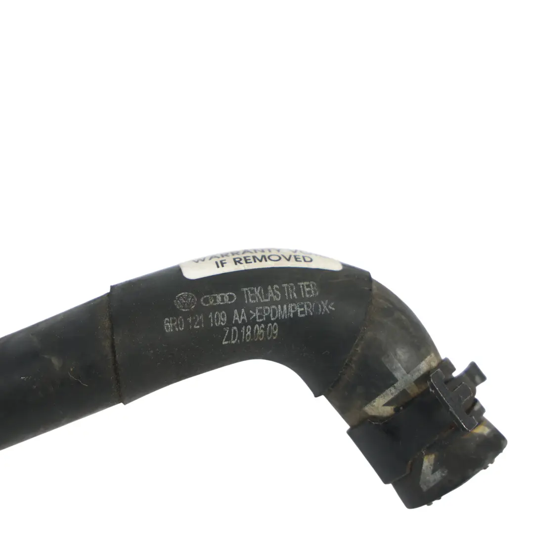 Audi A1 8X Volkswagen Polo 6R Tuyau Durite Liquide Refroidissement - SKU 6R0121109AA - Numéro de pièce 6R0121109AA