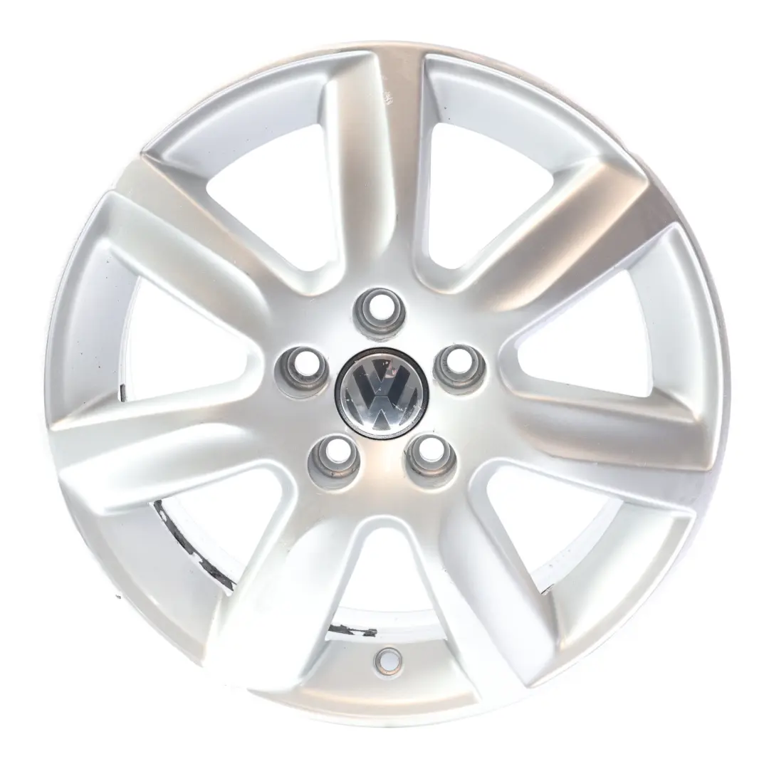 Volkswagen Polo Mk5 Alloy Wheel Rim Silver 15" 6J ET:40 - SKU 6R0601025D-SL1 - Part number 6R0601025D
