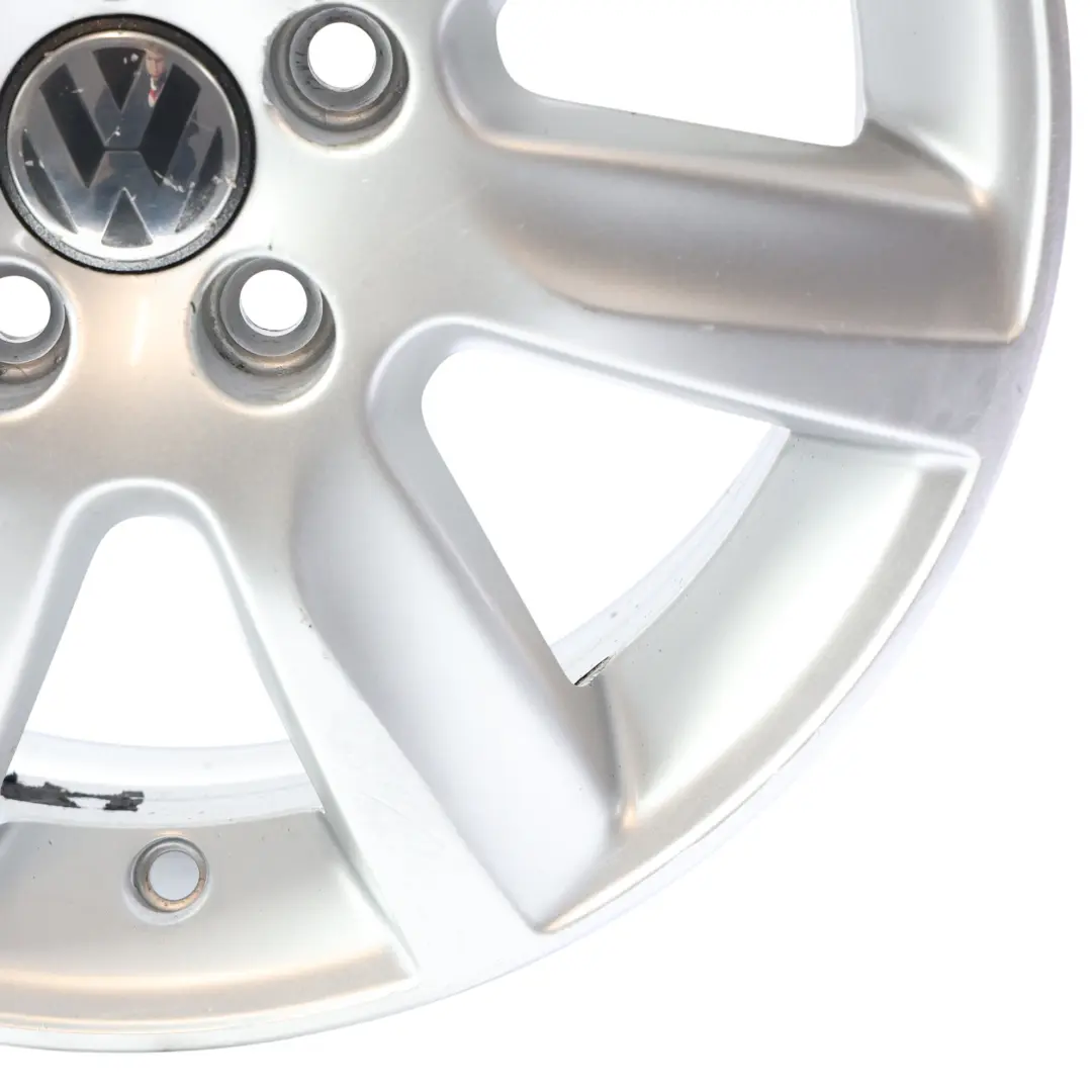 Mk5 Alloy Wheel Rim Silver 15" 6J ET:40 to Volkswagen Polo with Part number 6R0601025D Volkswagen Polo Mk5 Alloy Wheel Rim Silver 15" 6J ET:40 - SKU 6R0601025D-SL1 - Part number 6R0601025D