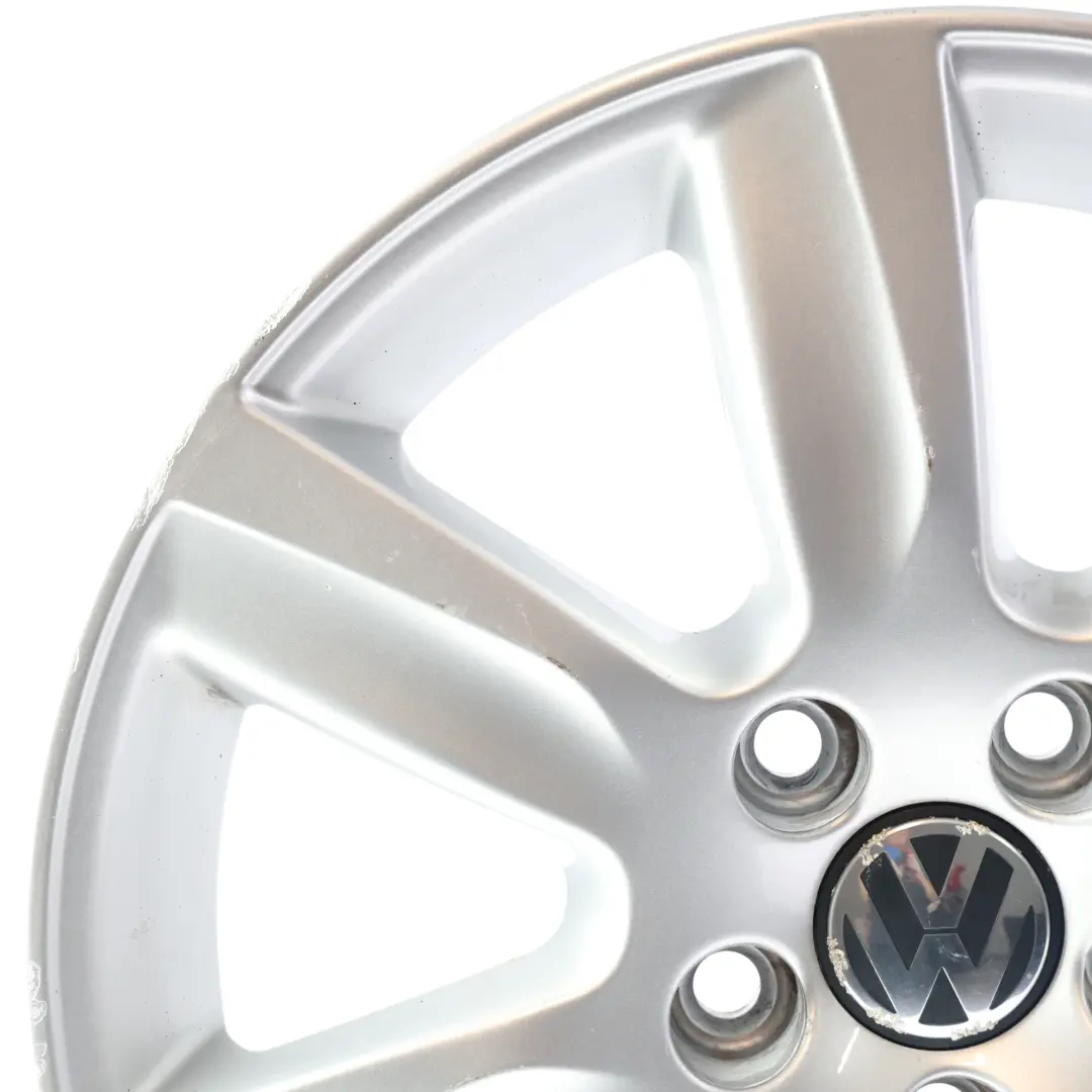 VW Volkswagen Polo 6R Mk5 Silver Wheel Alloy Rim 15" ET:40 6J - SKU 6R0601025L-1 - Part number 6R0601025L