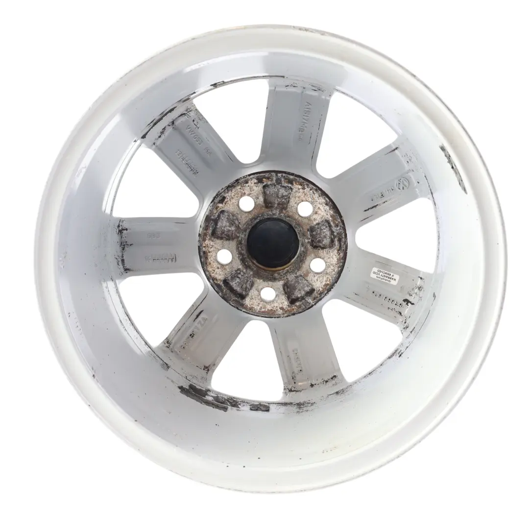 Mk5 Silver Wheel Alloy Rim 15" ET:40 6J to VW Volkswagen Polo 6R with Part number 6R0601025L VW Volkswagen Polo 6R Mk5 Silver Wheel Alloy Rim 15" ET:40 6J - SKU 6R0601025L-1 - Part number 6R0601025L