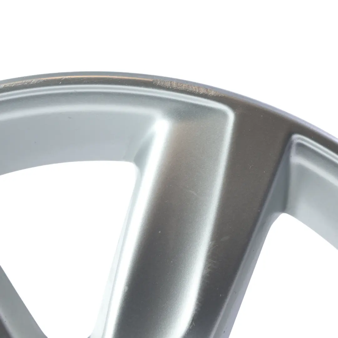 VW Volkswagen Polo 6R Mk5 Srebrna Felga Aluminiowa 15" ET:40 6J - SKU 6R0601025L-2 - Numer Części 6R0601025L
